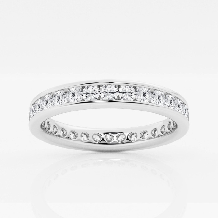 Channel Set Round  Eternity Band